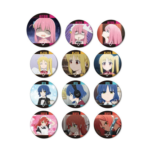 『ぼっち・ざ・ろっく!』トレーディングシーンマット缶バッジ(単位/BOX)【202510再販】